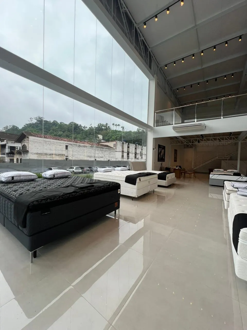 Fachada da loja de Blumenau