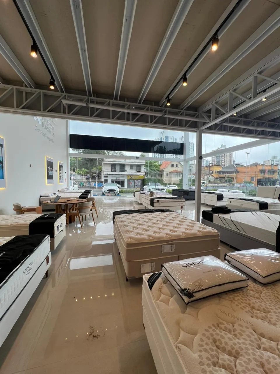 Interior da loja de Blumenau