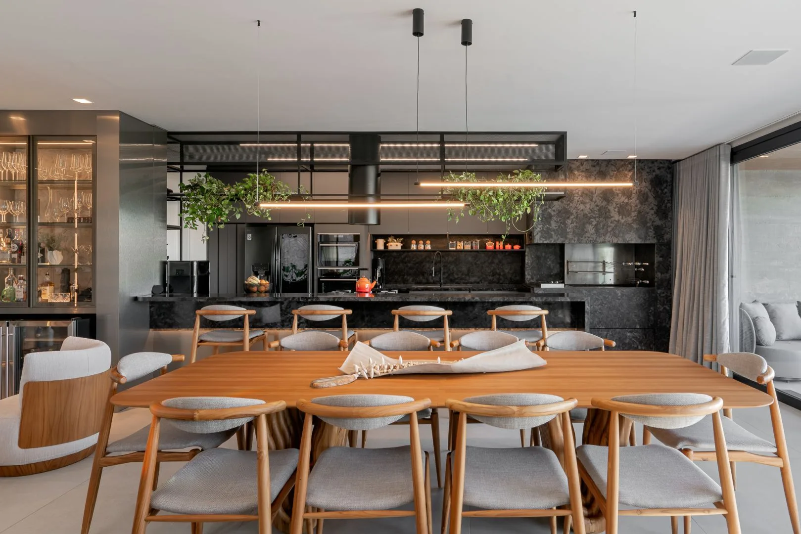 Cozinha mesa jantar